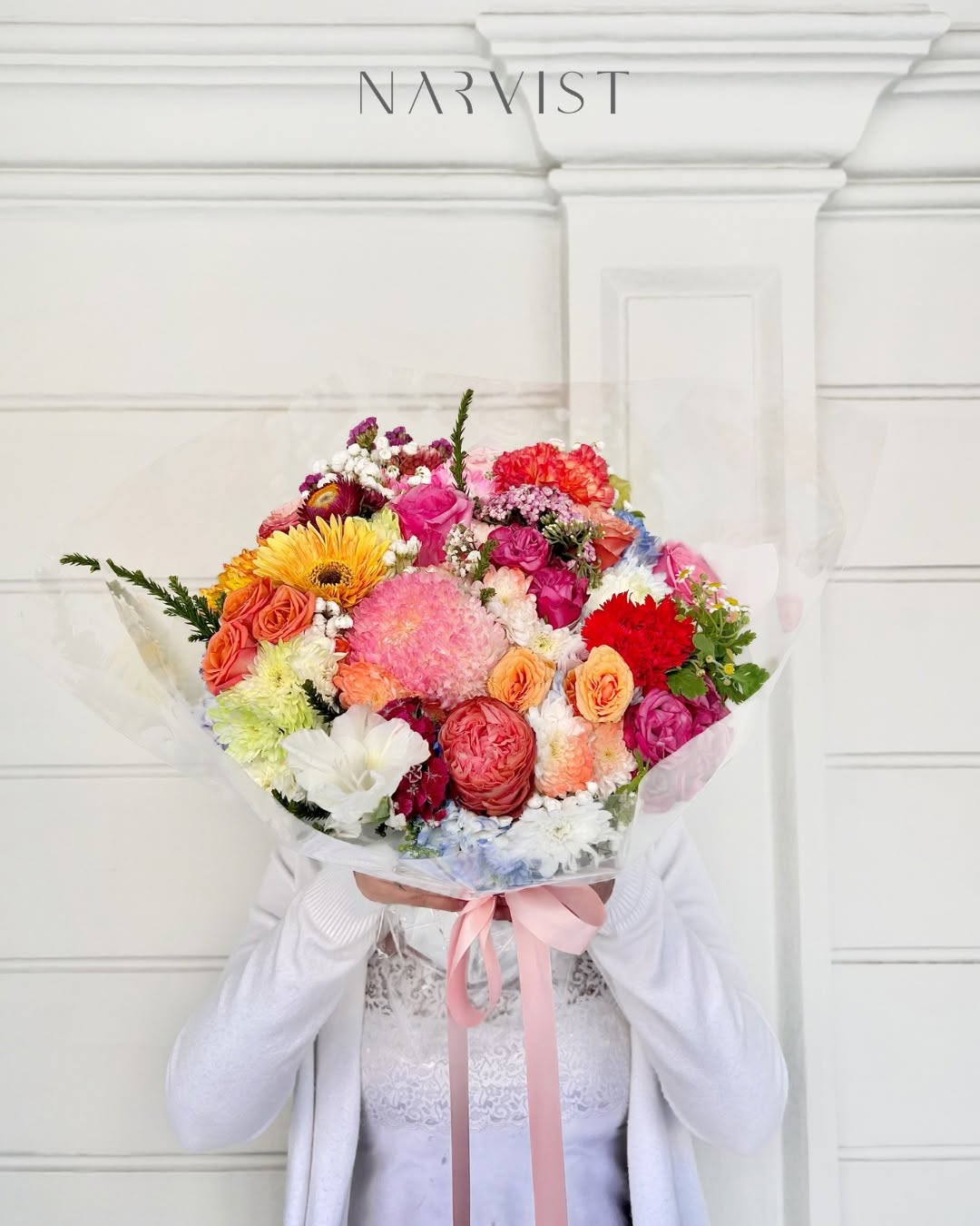 ช่อดอกไม้สด Colorful Flower - FF48